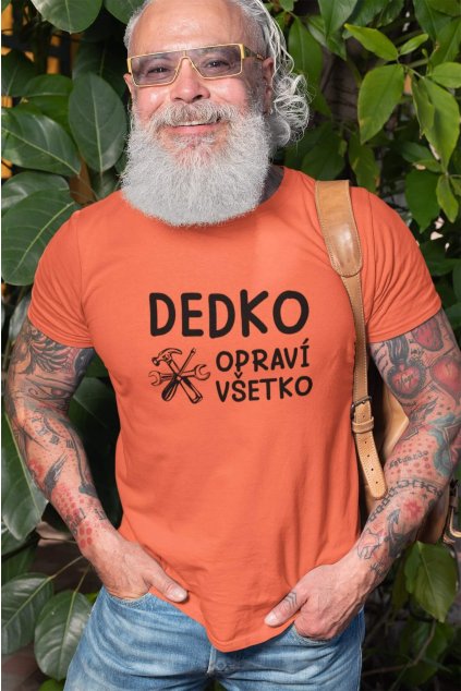 Pánske tričko Dedko opraví všetko
