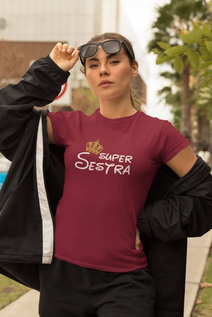 Dámske tričko Super sestra