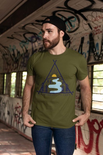 Pánske tričko Dobrodružstvo čaká
