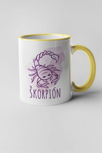 Šálka so znamením Škorpión