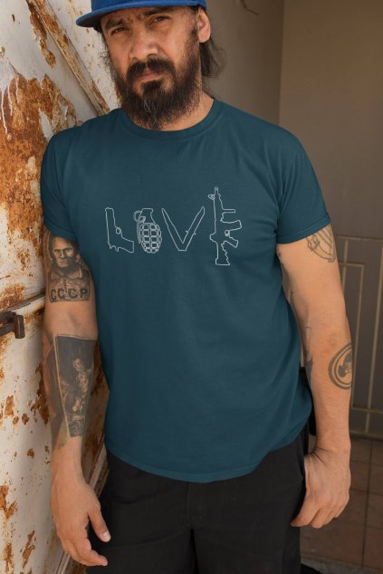 Pánske tričko Love