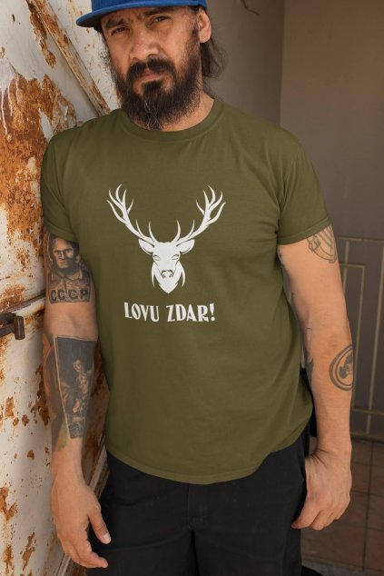 Pánske tričko Lovu zdar