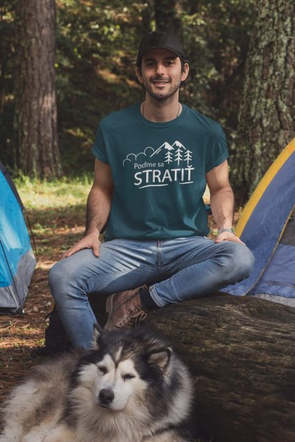 Pánske tričko Poďme sa stratiť