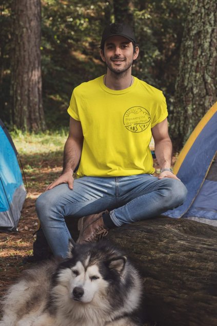 Pánske tričko Pripravený na dobrodružstvo
