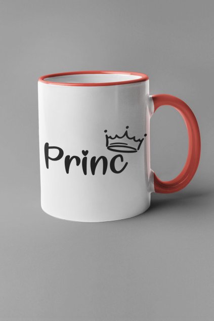 Šálky pre zaľúbených Princ a princezná