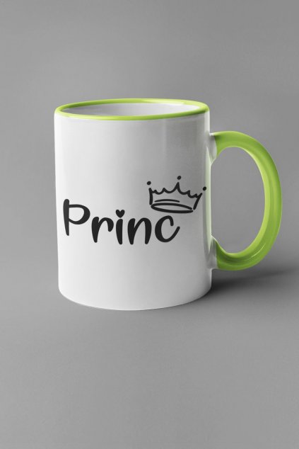 Šálky pre zaľúbených Princ a princezná