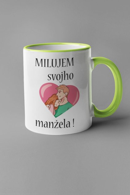 Šálky pre zaľúbených Milujem svoju manželku/svojho manžela