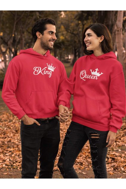 Mikiny pre páry King Queen