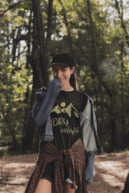 Dámske tričko Hory volajú