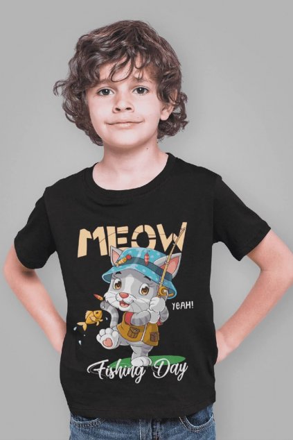 Chlapčenské tričko MEOW