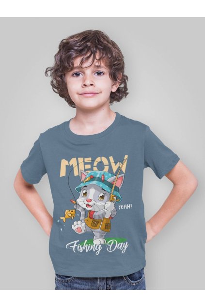 Chlapčenské tričko MEOW