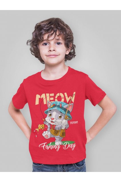 Chlapčenské tričko MEOW
