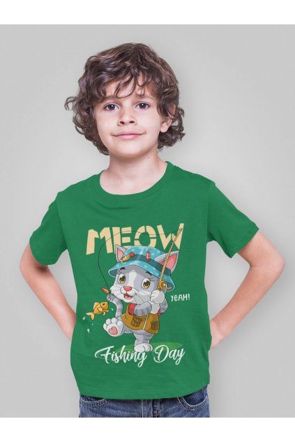 Chlapčenské tričko MEOW