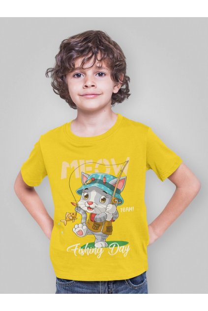 Chlapčenské tričko MEOW