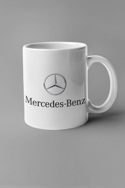 Šálka s logom auta Mercedes Benz