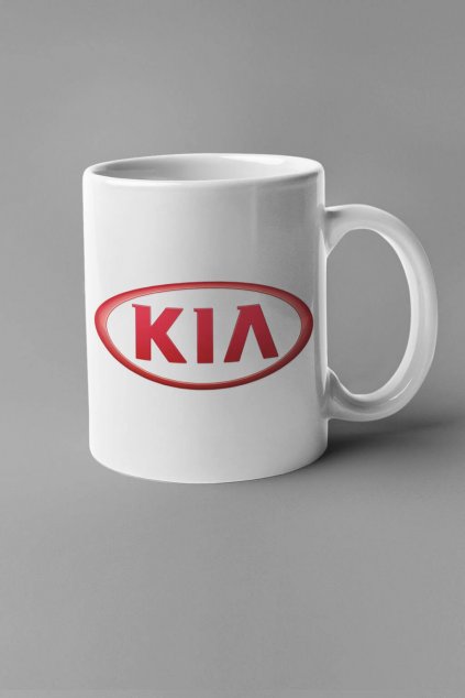 Šálka s logom auta Kia