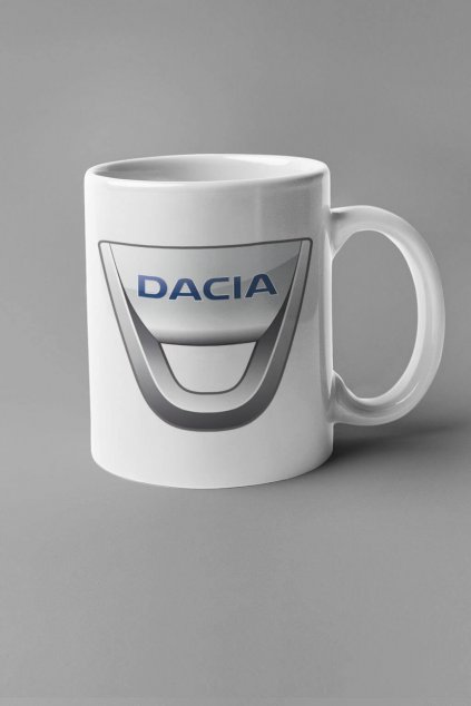 Šálka s logom auta Dacia