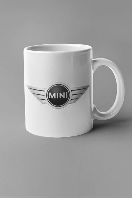 Šálka s logom auta Mini