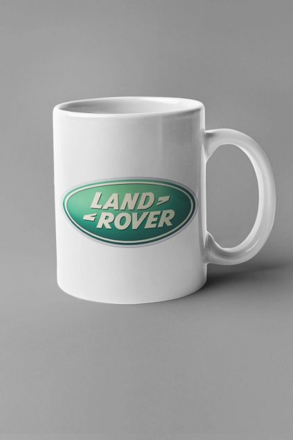 Šálka s logom auta Land Rover