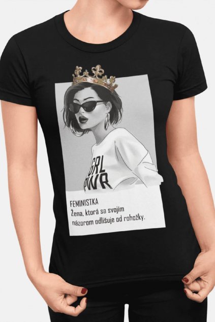 Dámske tričko GRL PWR