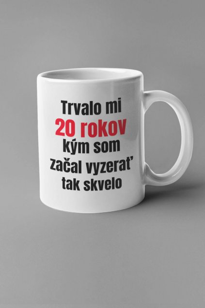 Narodeninová šálka 20 rokov