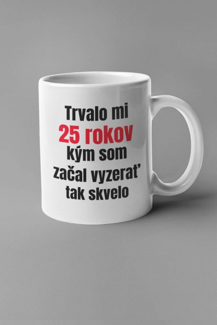 Narodeninová šálka 25 rokov