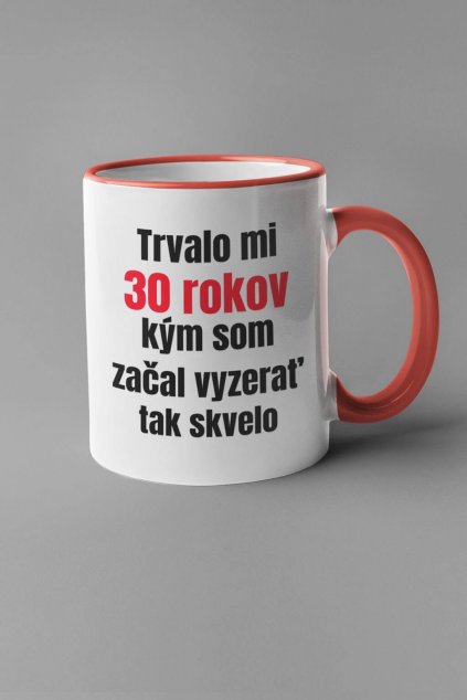 Narodeninová šálka 30 rokov