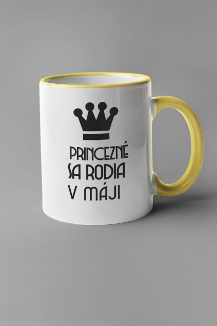Narodeninová šálka Princezné sa rodia v máji