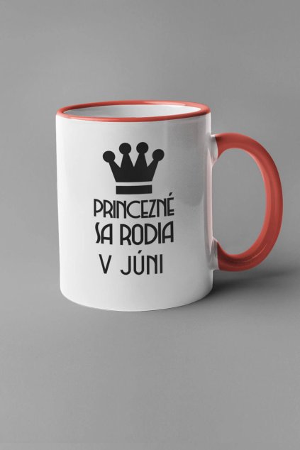 Narodeninová šálka Princezné sa rodia v júni