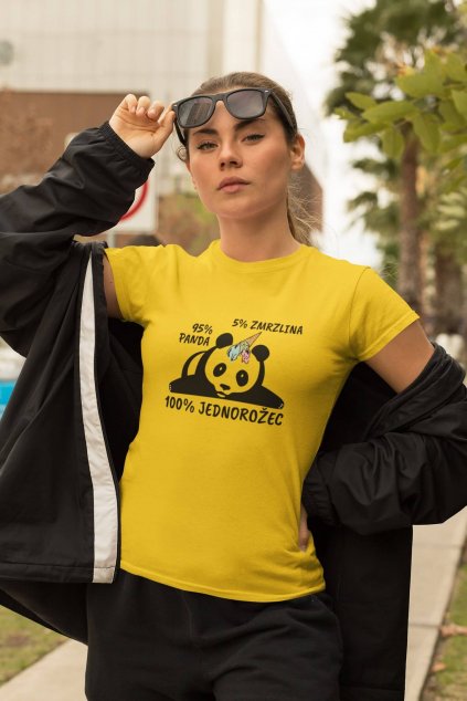 Dámske tričko Panda