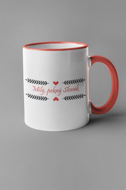 Šálka Milý, pekný Slovák