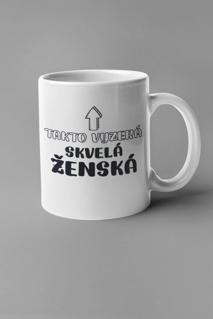 Šálka Skvelá žena