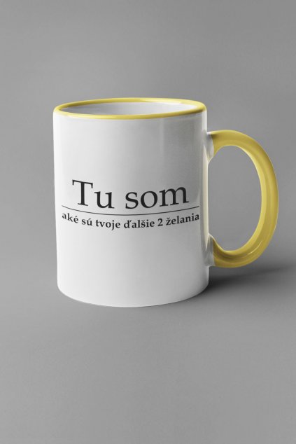 Šálka Tu som