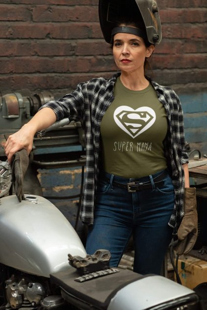 Dámske tričko Super Mama