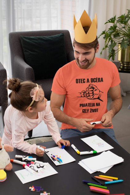 Pánske tričko Otec a dcéra