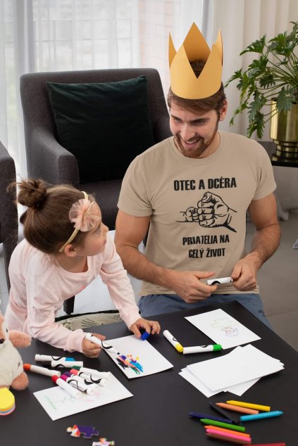 Pánske tričko Otec a dcéra