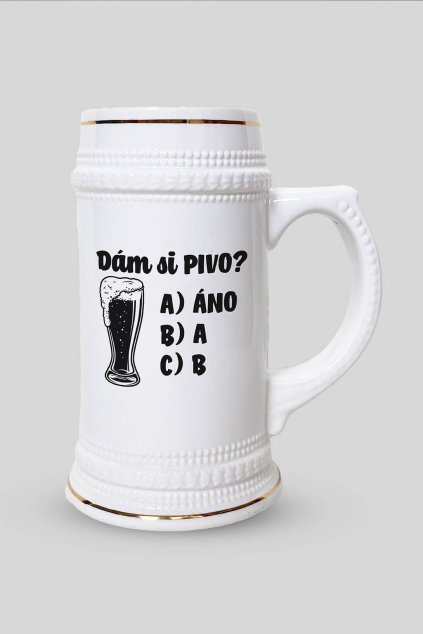 Pivný krígeľ Dám si pivo