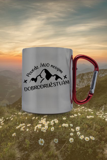 Termohrnček Áno novým dobrodružstvám