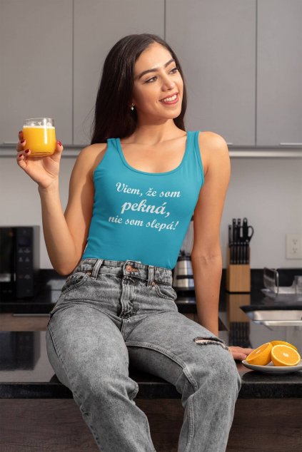 Dámske tielko Viem, že som pekná