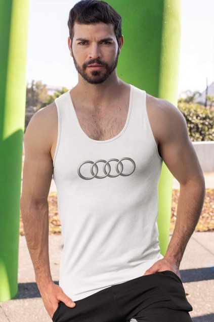 tank top mockup featuring a serious looking man by concrete columns 32543 (3)