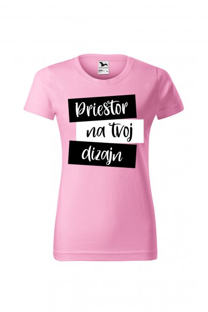 Dámske tričko s vlastnou potlačou