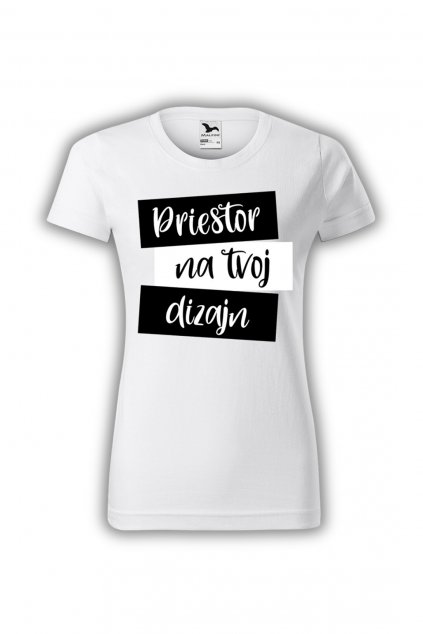 Dámske tričko s vlastnou potlačou
