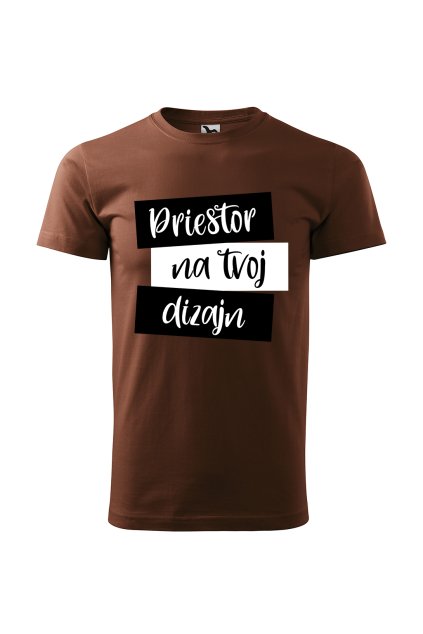 Pánske tričko s vlastnou potlačou