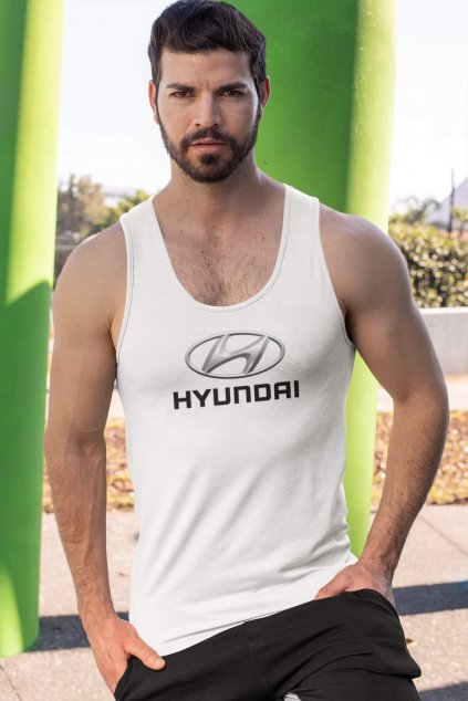 Pánske tielko s logom auta Hyundai