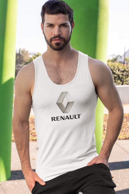 Pánske tielko s logom auta Renault