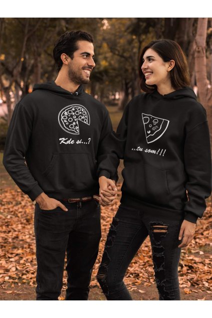 Mikiny pre páry Pizza