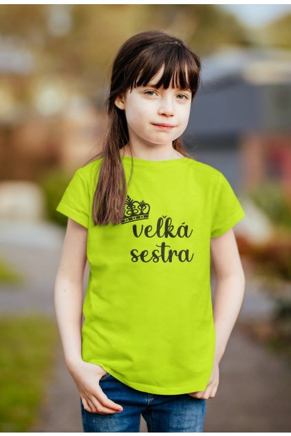 Dievčenské tričko Veľká sestra