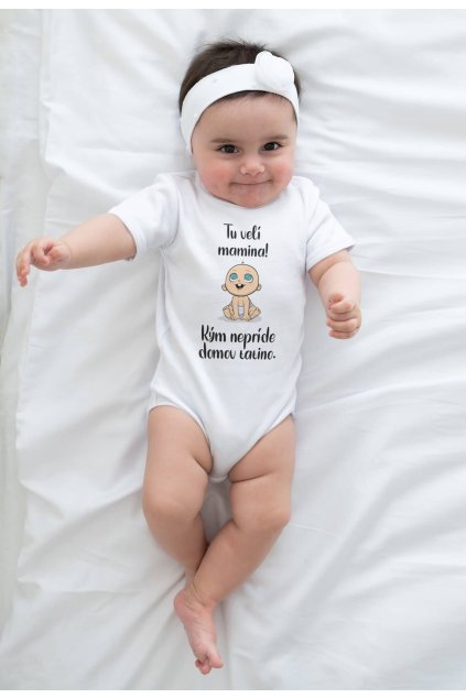 Dojčenské body Tu velí mamina