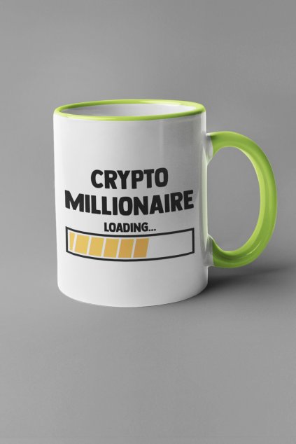 Šálka Crypto millionaire