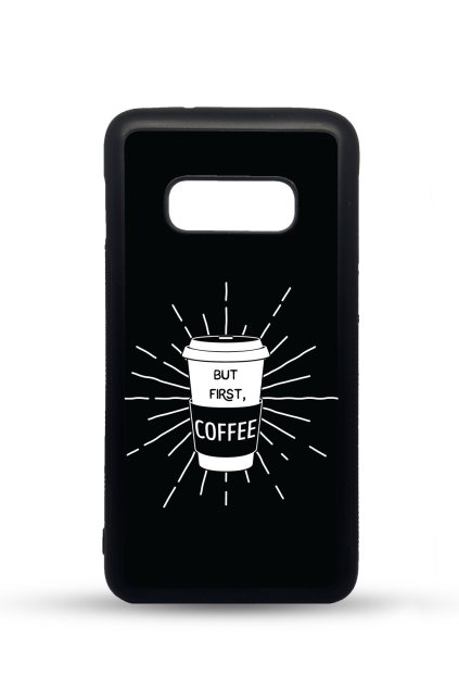Mobilný kryt Samsung But first coffee